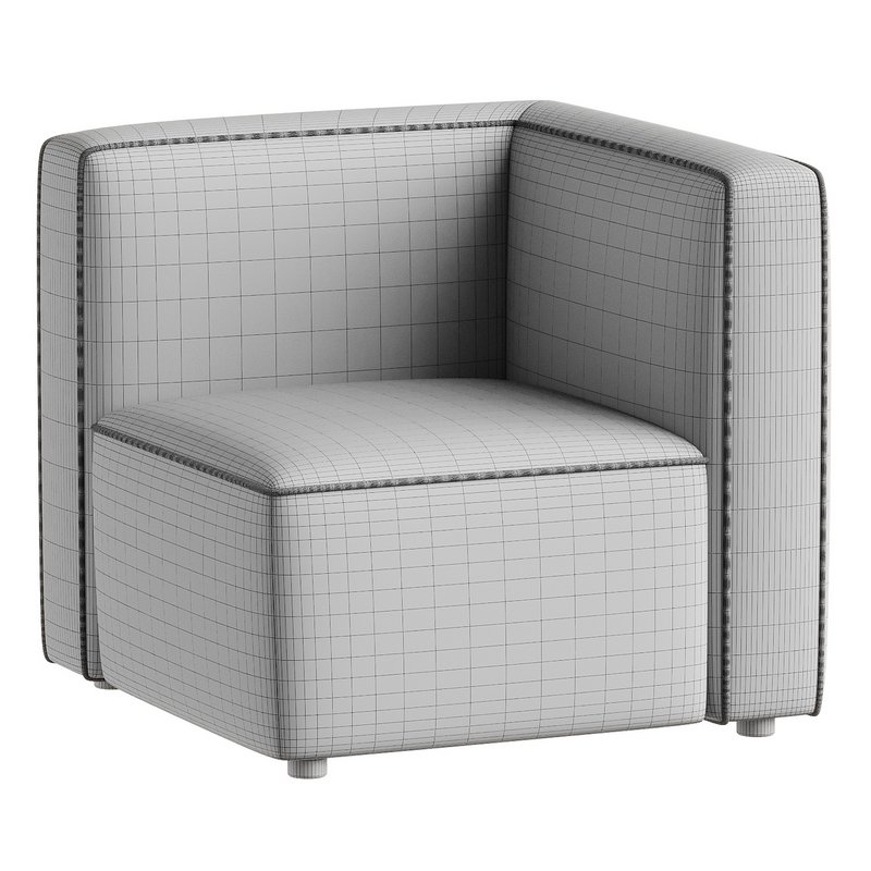 seriy kreslo kichkina - Image 4