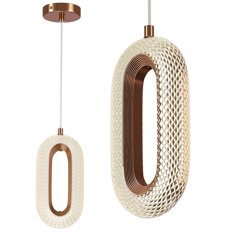 SYLVIA ROUND OVAL PENDANT LIGHTS - Image 1