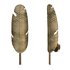 Tropical Brass Leaf Wall Sconce - Thumbnail 2