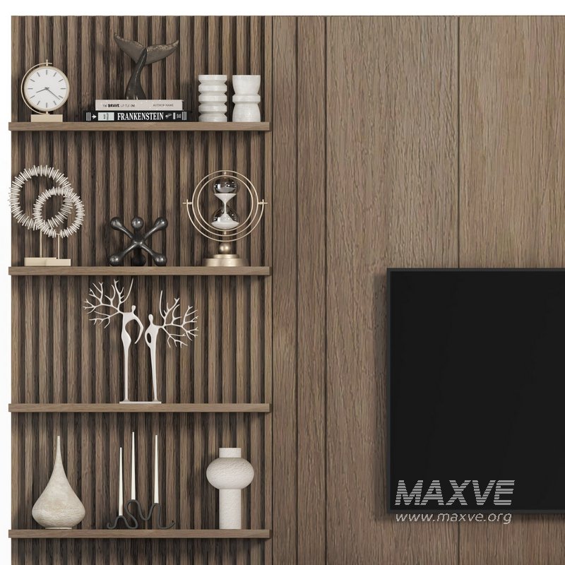 TV wall set02 - Image 3