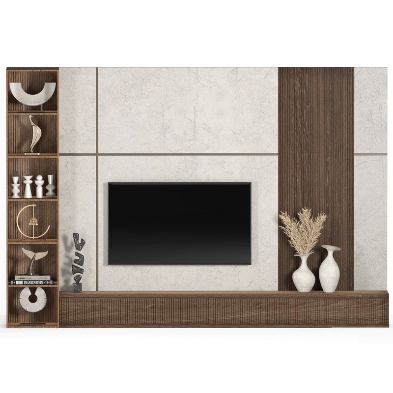 TV wall set03 - Image 2