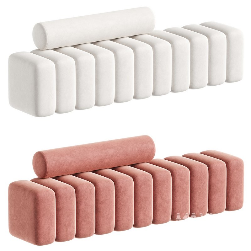 velvet sofa - Image 1