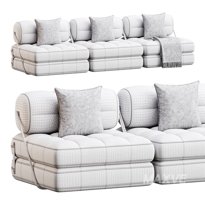 TALIA BOUCLE LOUNGE SOFA - Image 14