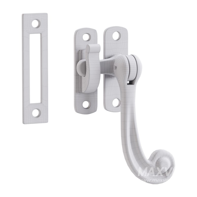 Black Window Sash Door Lock - Image 14