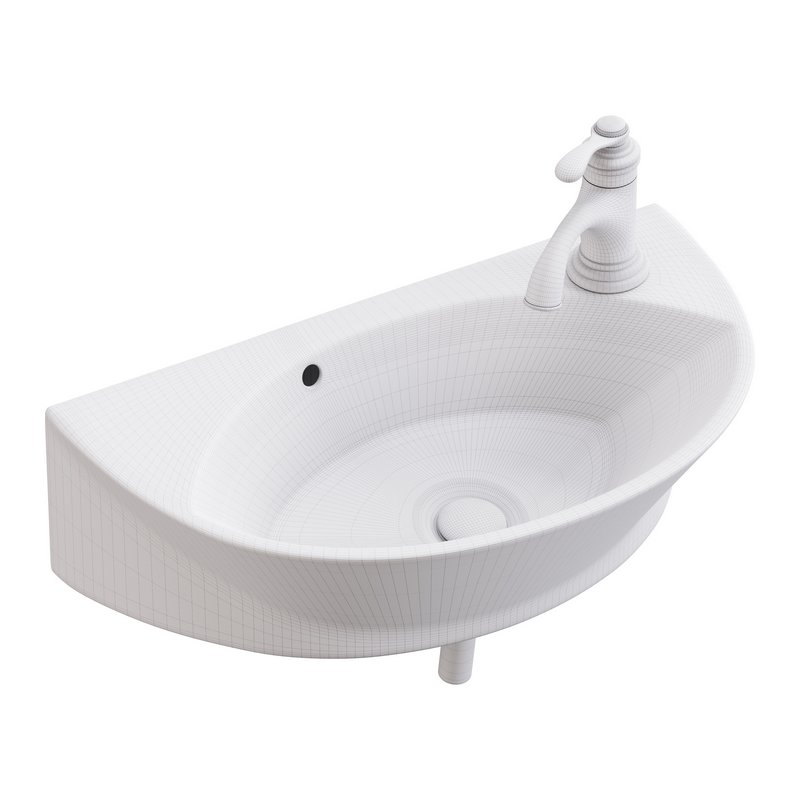 Small Wall Mount Sink for Bathroom - Image 14
