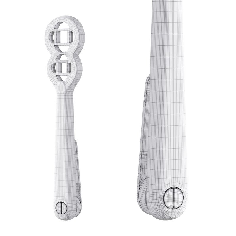 Polished Solid Aluminium Carpet Clip Stair Holder Pair - Image 15