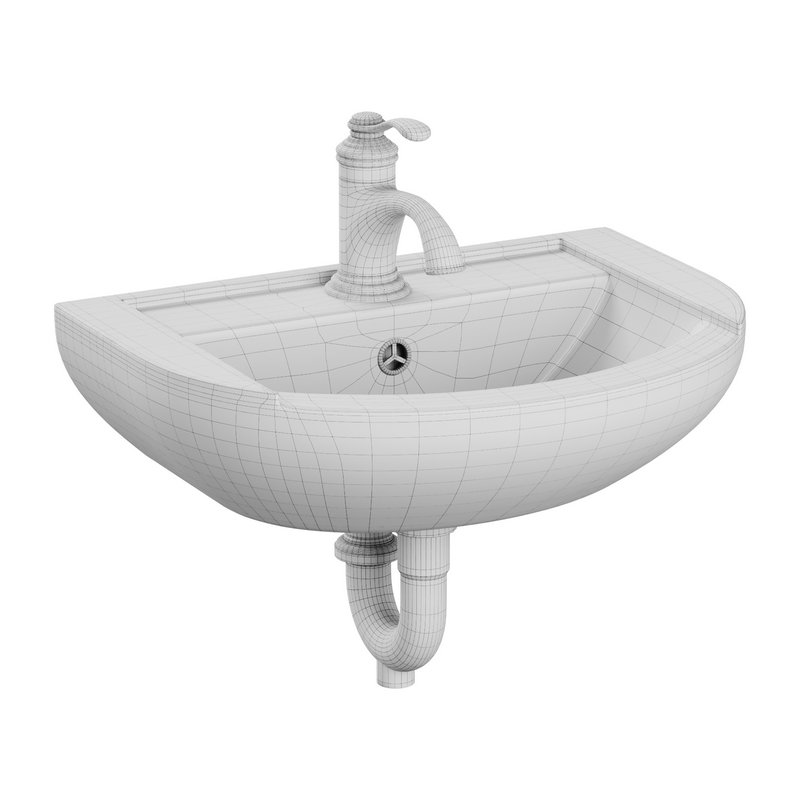 Nova Wall Mount Vessel Bathroom Sink Round Heavy Duty Ceramic - Image 14