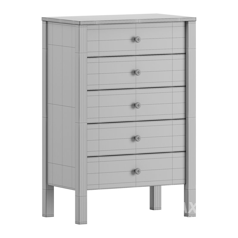 Calistoga 5 Drawer Tallboy Dresser - Image 14