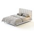 Dylan White Boucle Minimalist Bed Frame - Thumbnail 14