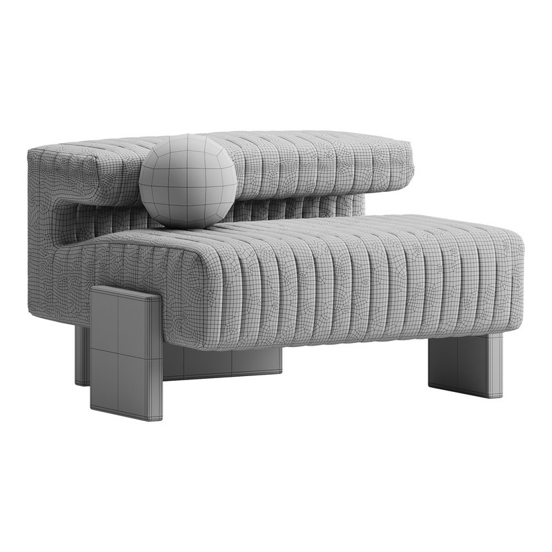 Moroso loveseat armchair - Image 11