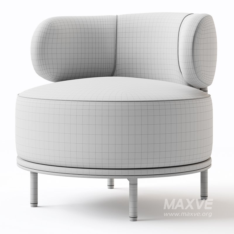 Penn Taupe Boucle Wing Back Accent Chair - Image 12