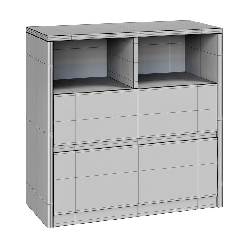 Penny Gene Plywood Latte Chest of Drawers - Image 17