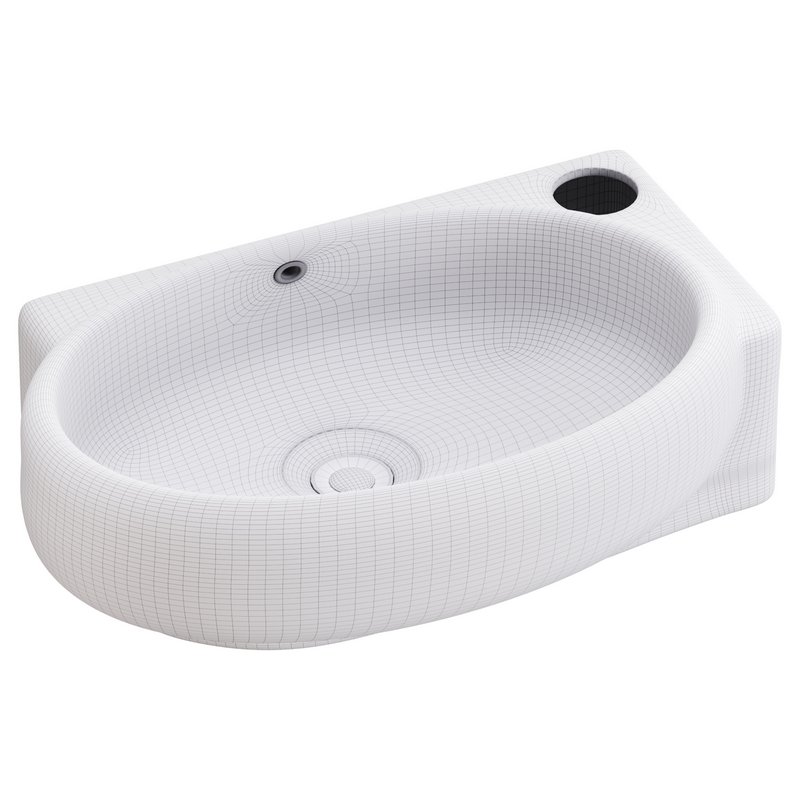 Corner Wall Mount Bathroom - Image 14