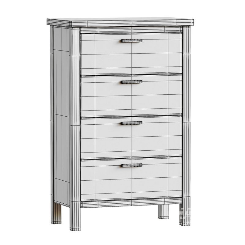 Reed 4-Drawer Dresser - Image 14