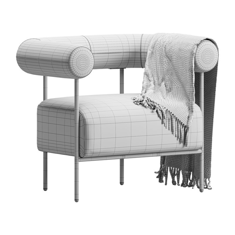 Fulbourn Rust Ochre Velvet Armchair - Image 14