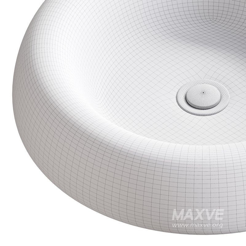 Bathroom Vessel Sink White Porcelain Tranquility - Image 8