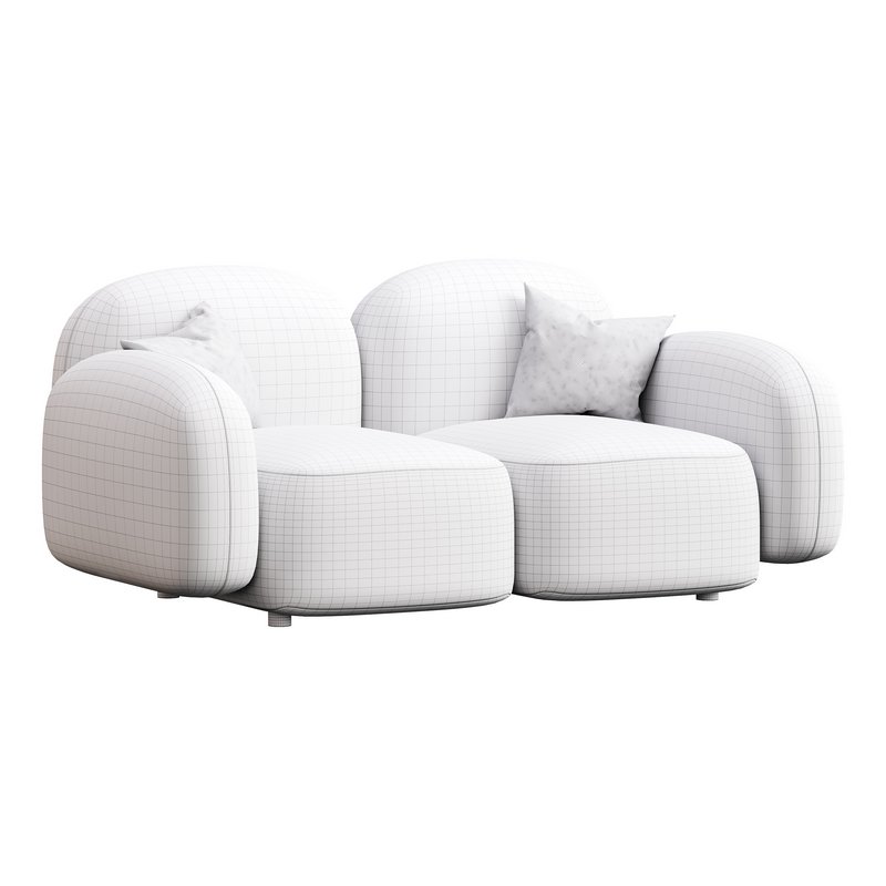 Modern Loveseat sofa - Image 14