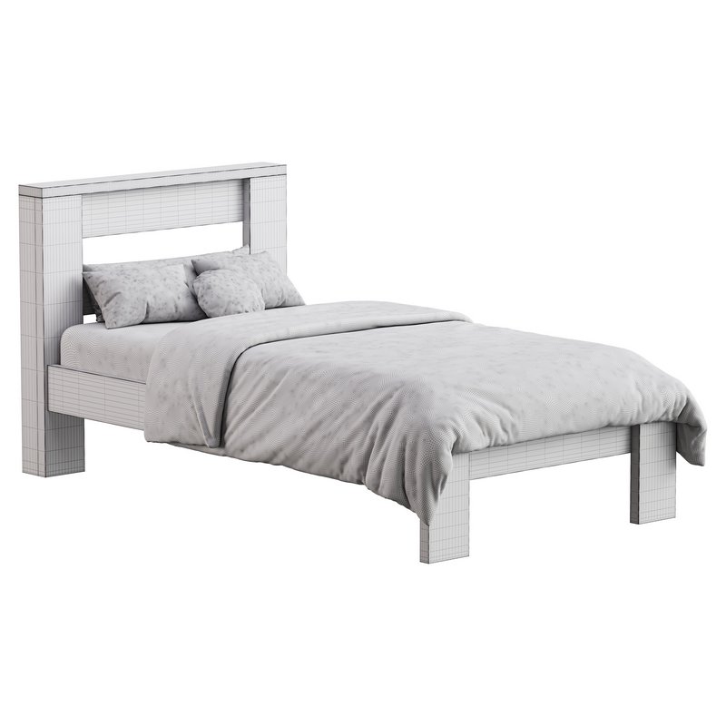 DHP Jaymee Kids Wood Platform Bed Frame - Image 14