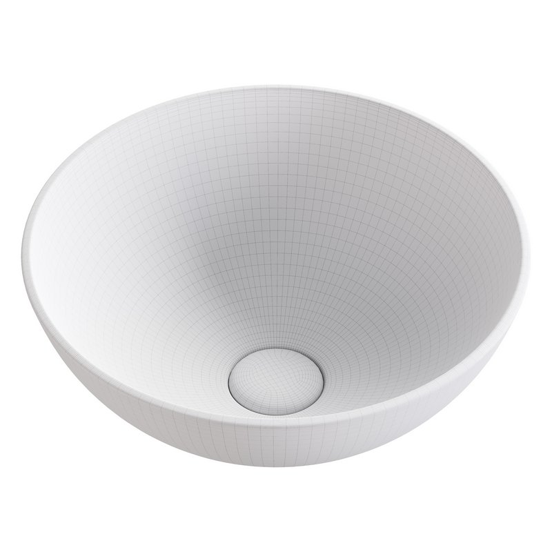 Blue Tempered Glass Vessel Sink - Image 9