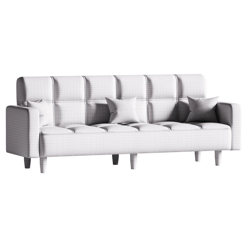 Modern 4-Seat Convertible Sofa - Image 16