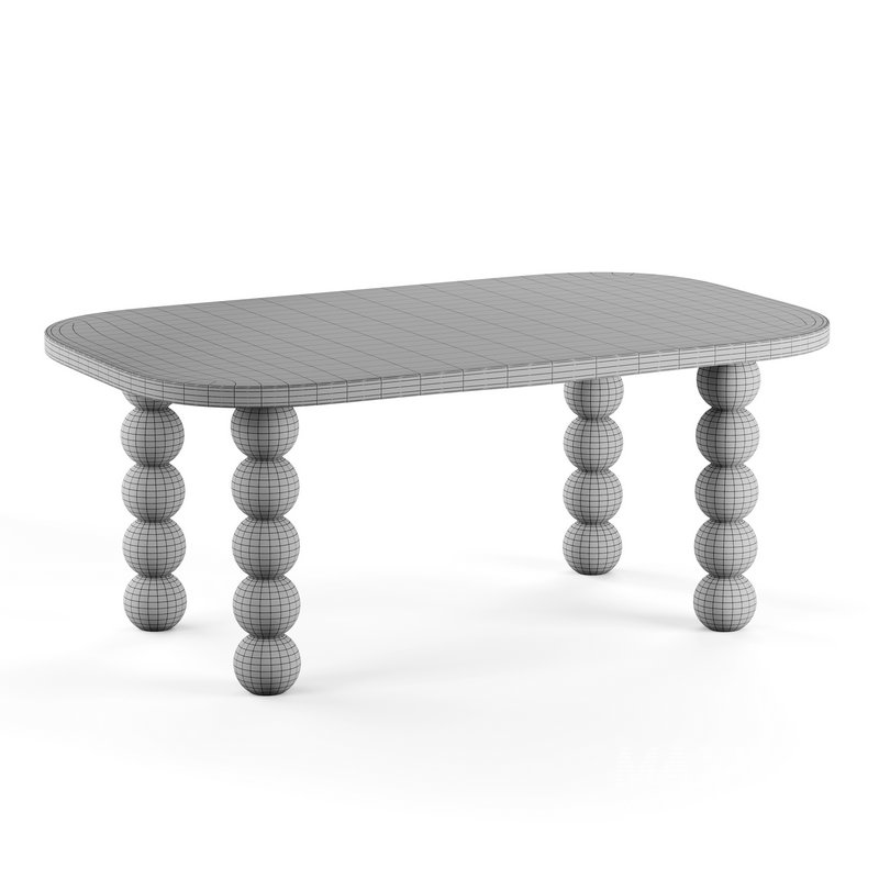 Wooden minimalist rectangular large coffee table - Image 13