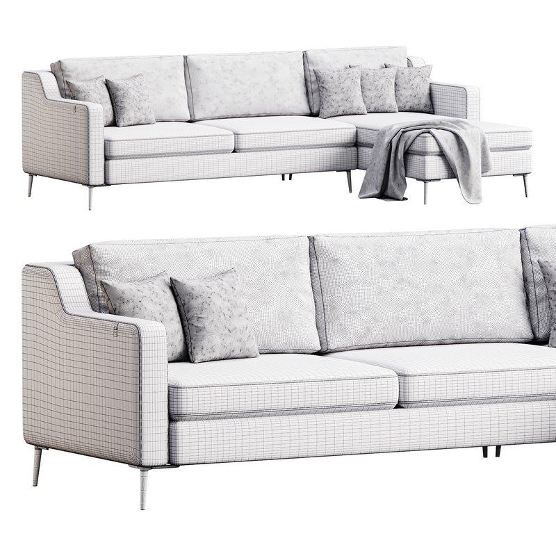 Corner sofa Halle L by Delavega - Image 14