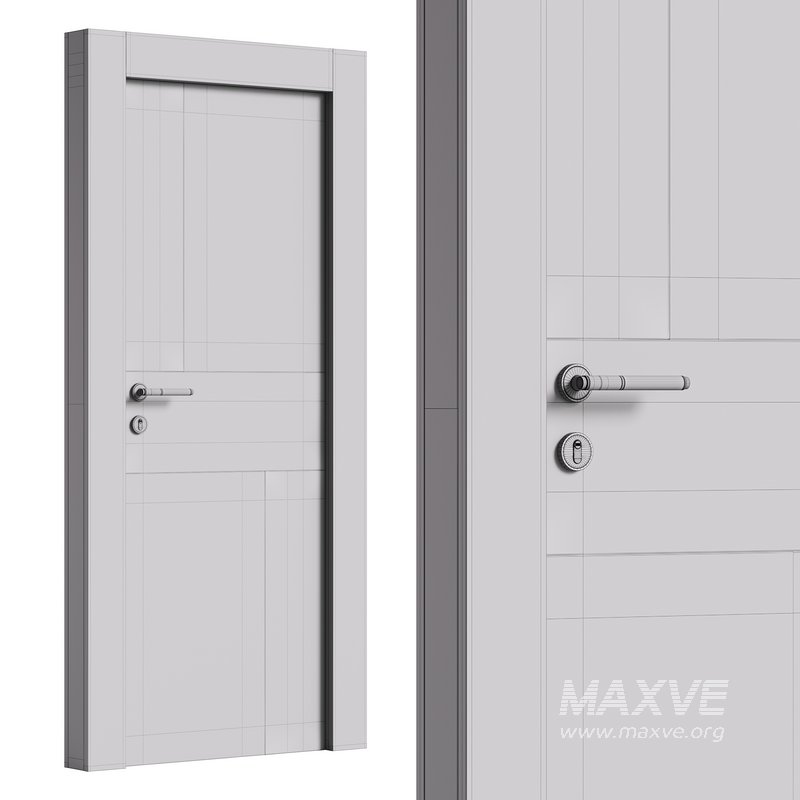 Modern entrance door 015 - Image 15