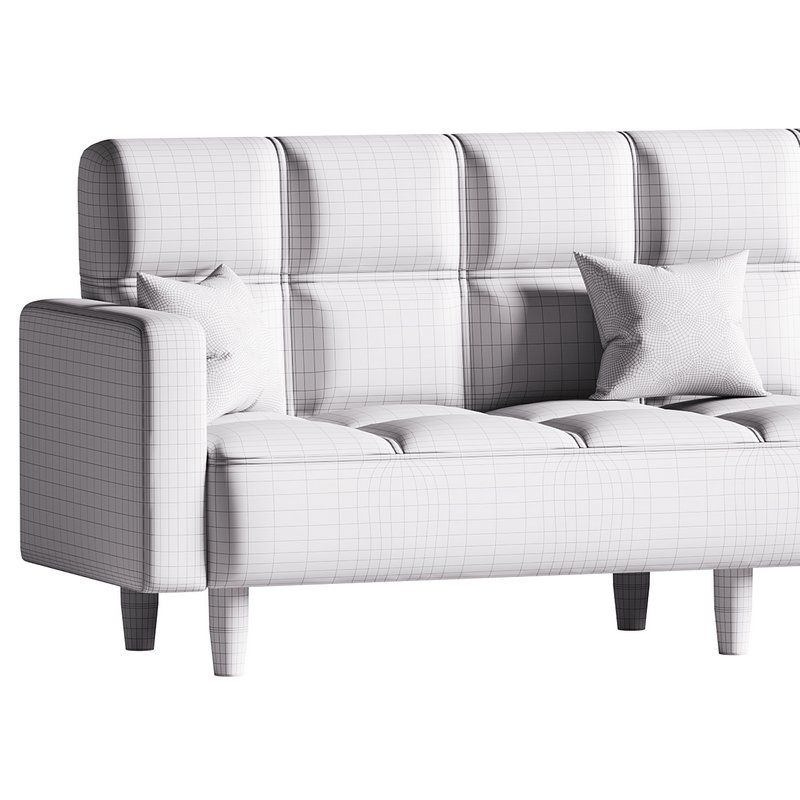 Modern 4-Seat Convertible Sofa - Image 17