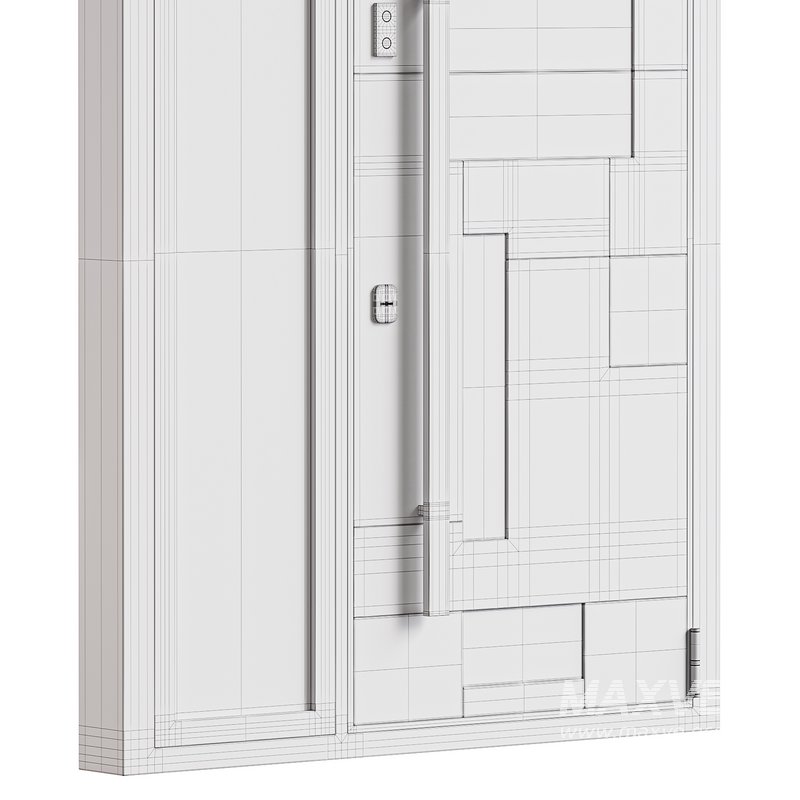 Modern entrance door 01 - Image 14