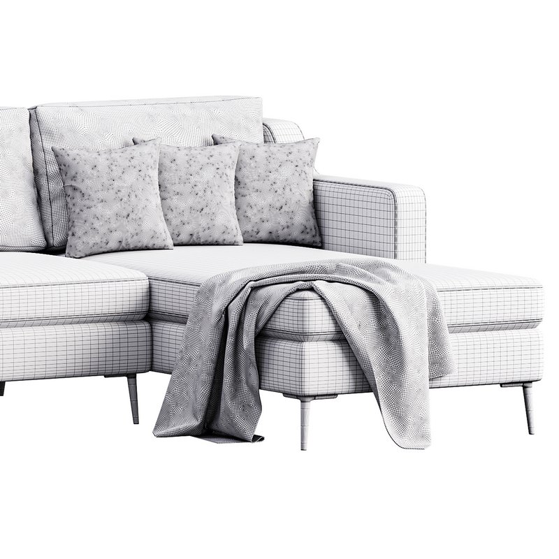 Corner sofa Halle L by Delavega - Image 15