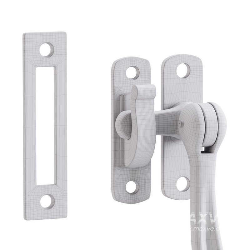 Black Window Sash Door Lock - Image 15