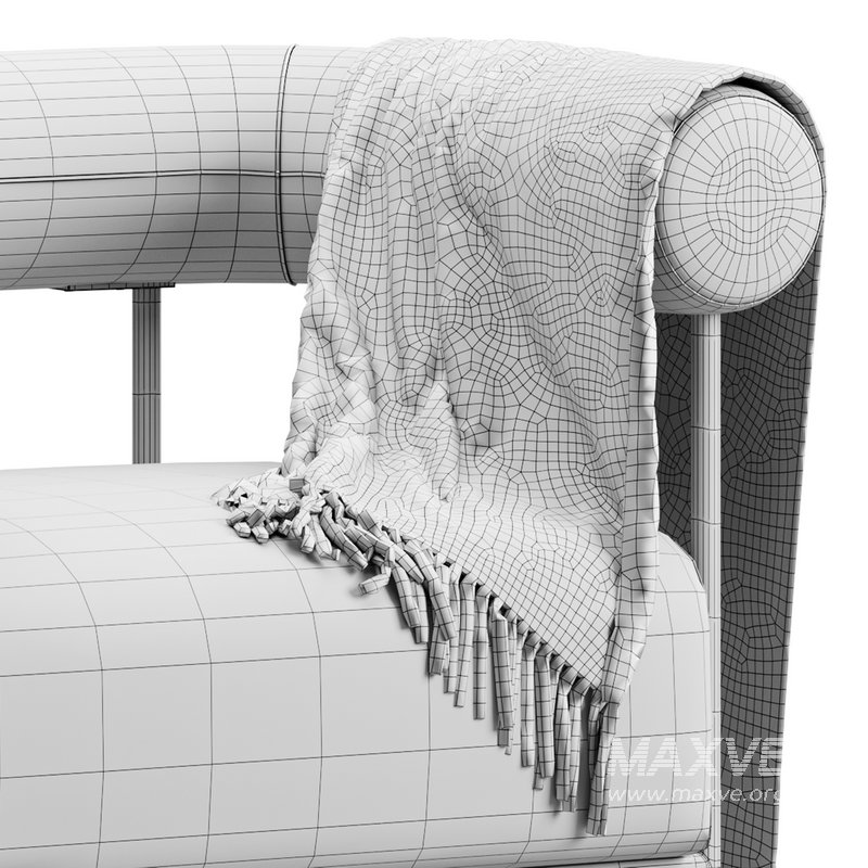 Fulbourn Rust Ochre Velvet Armchair - Image 15