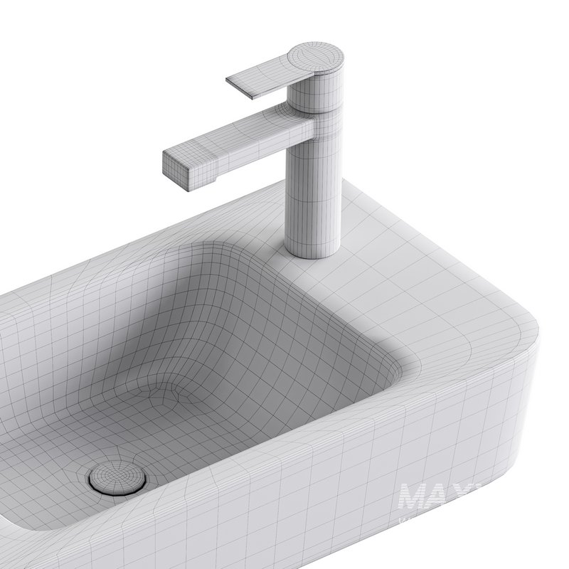 Villeroy and Boch Novo Wide Cloakroom Basin - Image 14