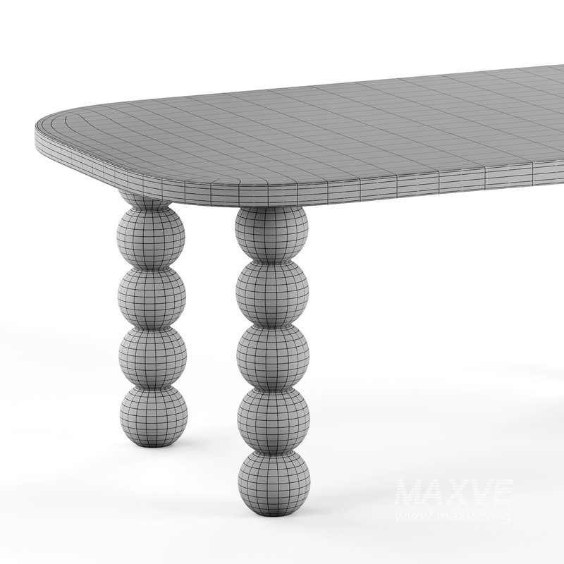 Wooden minimalist rectangular large coffee table - Image 14