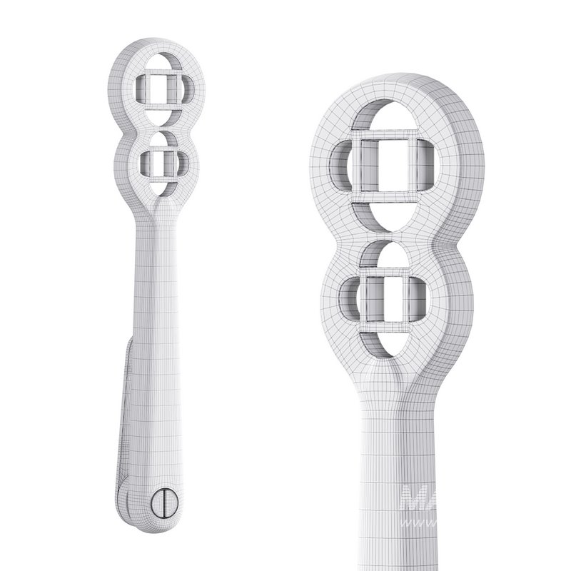 Polished Solid Aluminium Carpet Clip Stair Holder Pair - Image 14