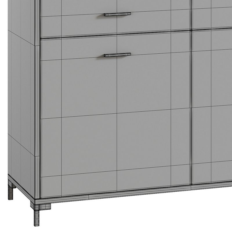 Cleveland-2 Wood White Cabinet - Image 15