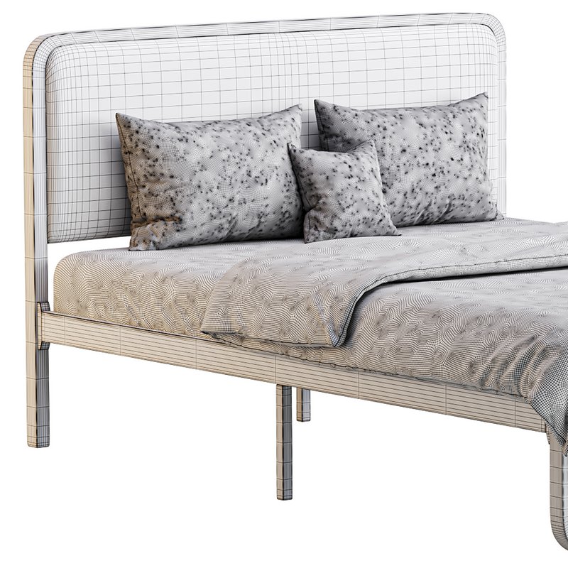 Allewie Queen Size Metal Platform Bed - Image 15