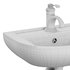 Nova Wall Mount Vessel Bathroom Sink Round Heavy Duty Ceramic - Thumbnail 15