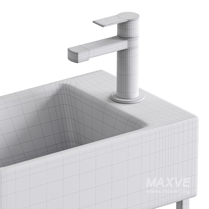 Villeroy Boch Memento Basin and Towel Rail Bundle - Image 15