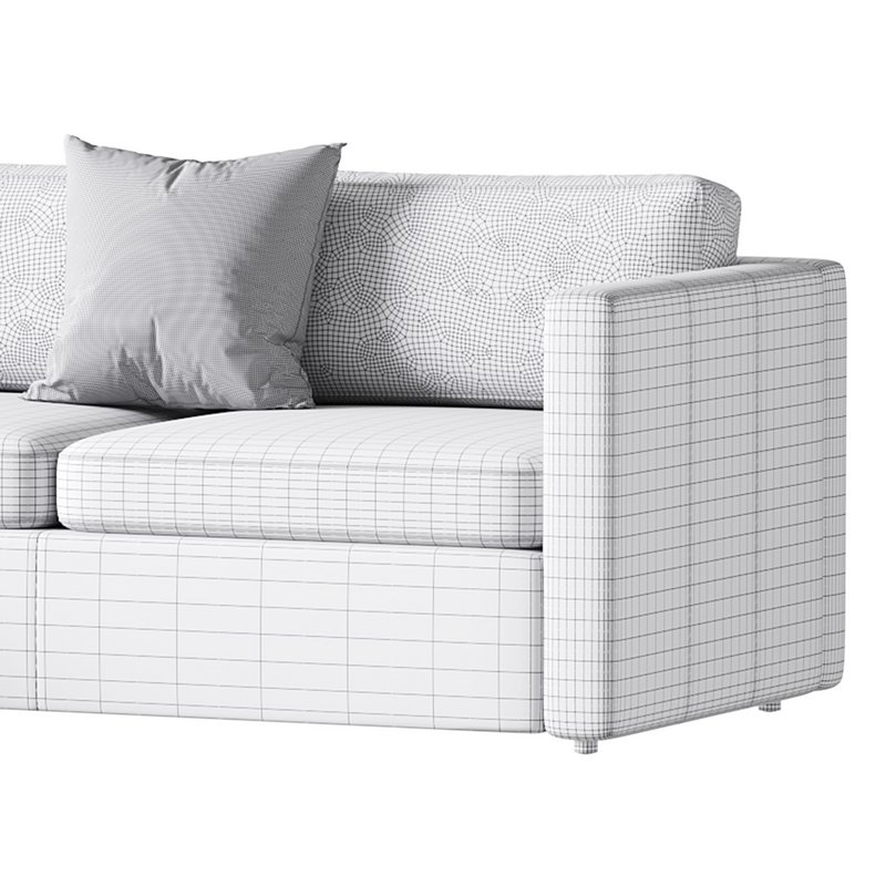 Harris Leather Sofa 3 - Image 15