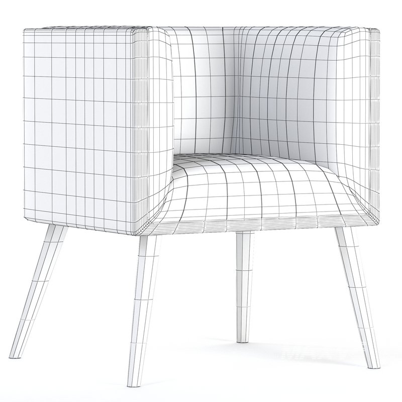 Jarrow Fabric Tub Chair - Image 5