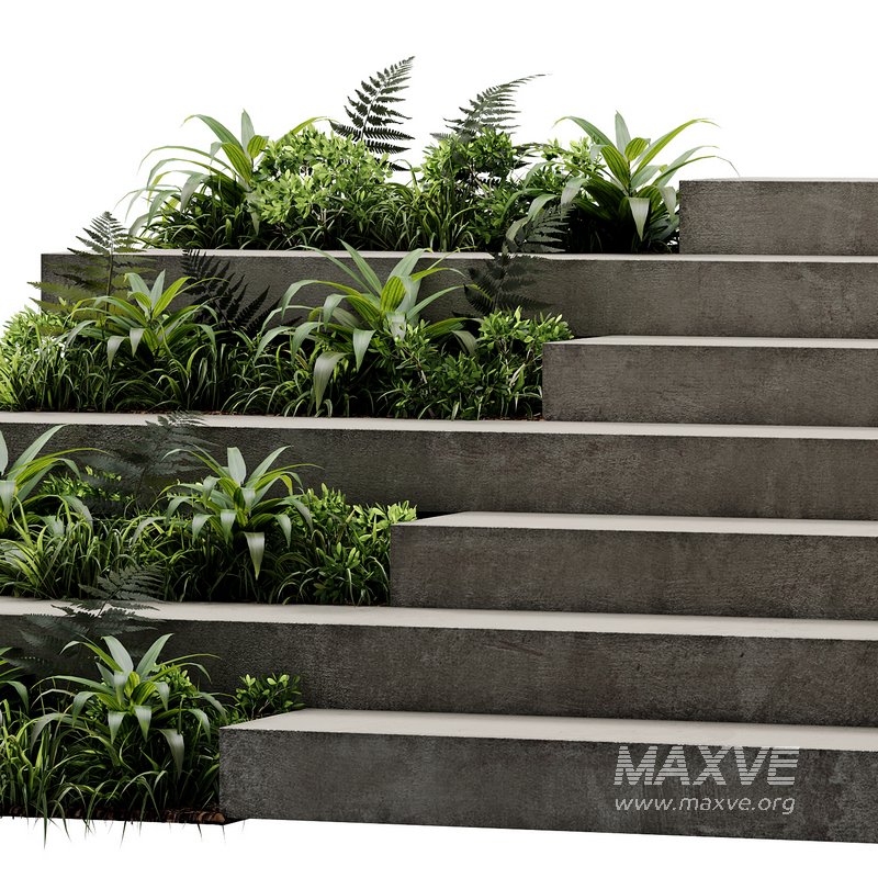 Landscape Furniture stairs – Set 02 - Image 6