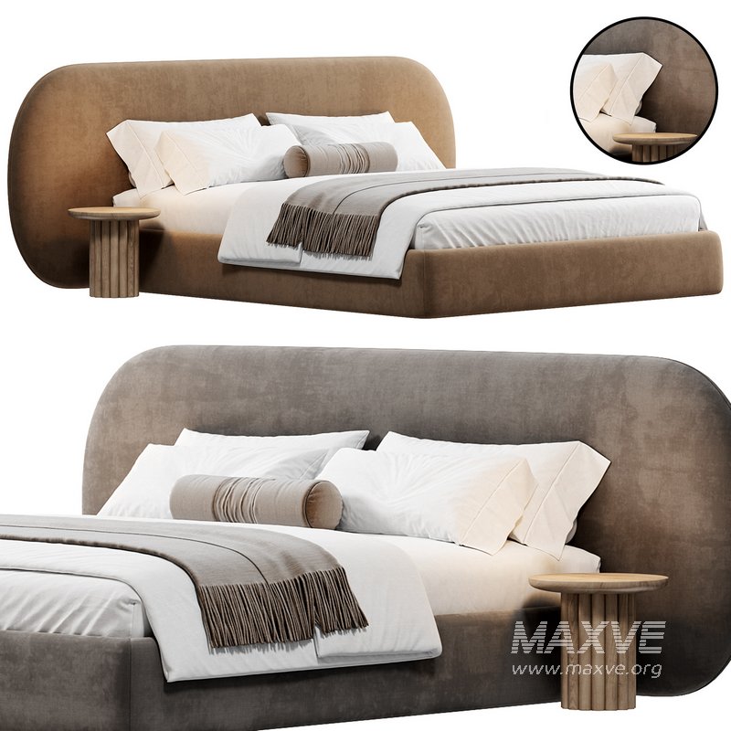 Moca Cloud bed by oneandhome - Image 1