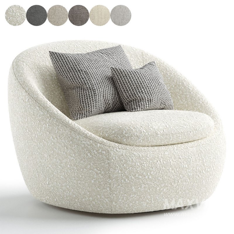 Cozy Swivel Chair - Image 1