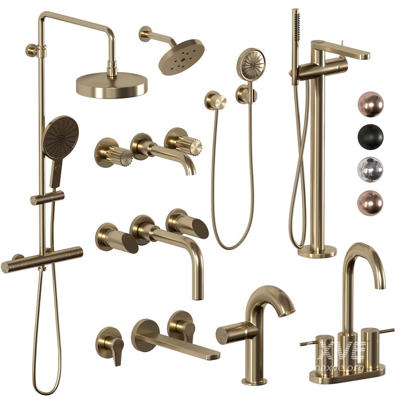 Faucet and shower set 03 - Image 5