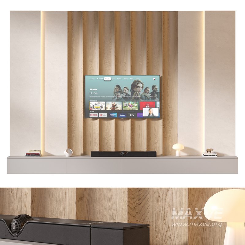 TV wall set 19 - Image 1