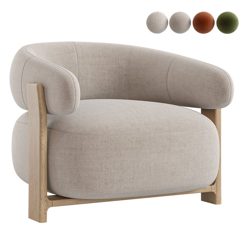 Kave Home Granite Armchair - Image 1