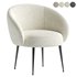 Kendra Curved Accent Chair - Thumbnail 1