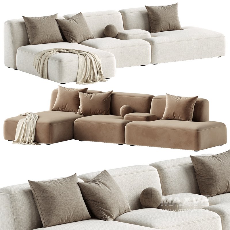 Three-seater sofa - Image 1