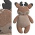Plush deer brown Konges Slojd - Thumbnail 4
